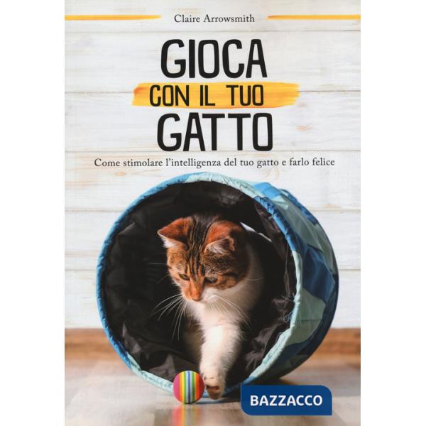 Gioca con il tuo gatto. Come stimolare l'intelligenza del tuo gatto e farlo felice