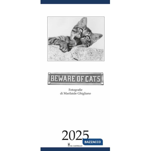 Beware of cats. Calendario 2025