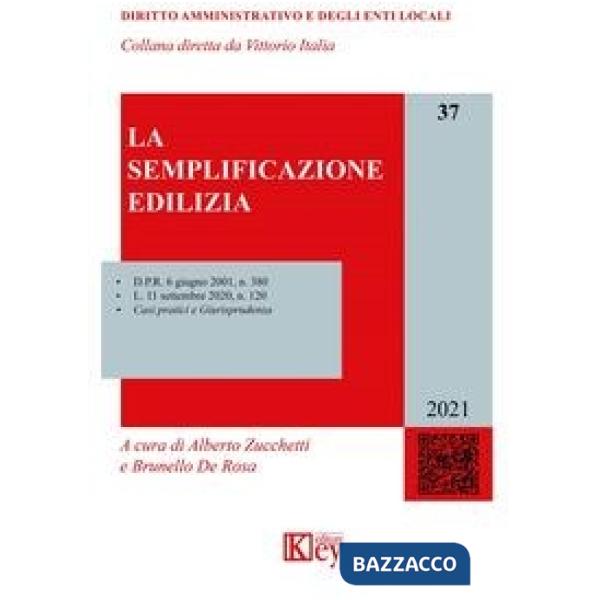 La semplificazione edilizia