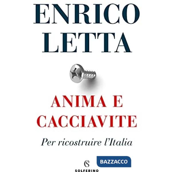 Anima e cacciavite. Per ricostruire l'Italia