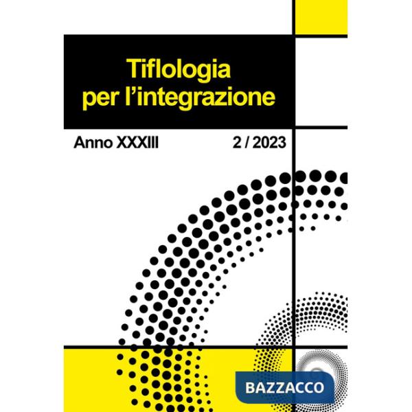 Tiflologia per l'integrazione (2023). Vol. 2