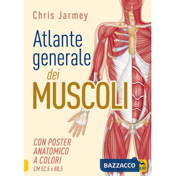 Atlante generale dei muscoli. Con poster anatomico a colori