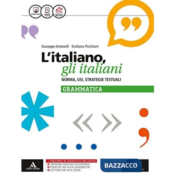 ITALIANO, GLI ITALIANI. NORMA, USI, STRATEGIE TESTUALI. LA GRAMMATICA.