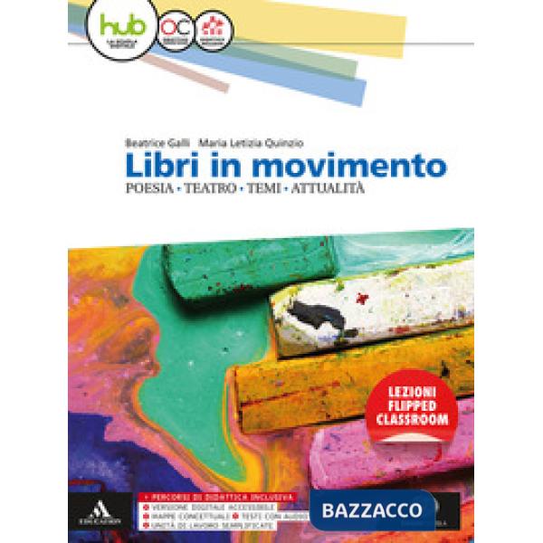 LIBRI IN MOVIMENTO. POESIA, TEATRO, TEMI, ATTUALITA. PER LE SCUOLE SUP