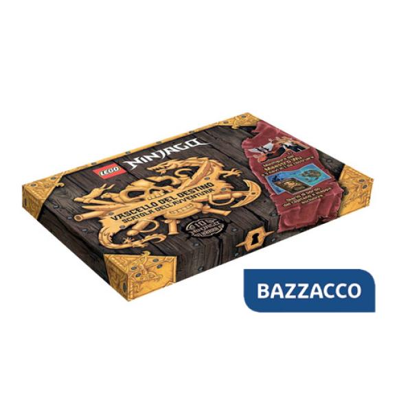 Vascello del destino. Scatola dell'avventura. Lego Ninjago. Con 3 navi in 1 da costruire. Con minifigura del maestro Wu (Il)