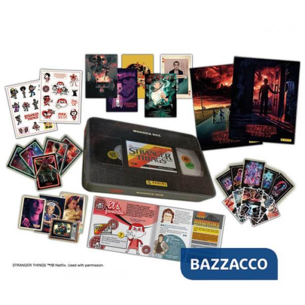 Stranger Things. Wonder box. Con Carte. Con Poster. Con Adesivi