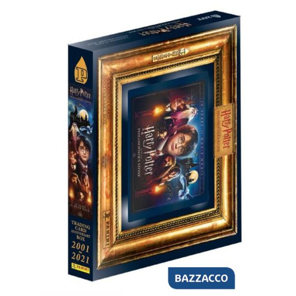 Harry Potter trading card anniversary box (2001-2021). Con 1 card XXL. Con 21 card tematiche