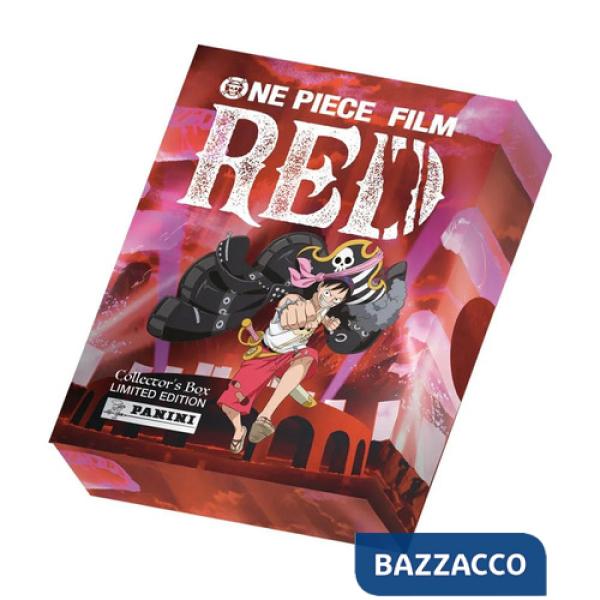 One piece red. Collector's box. Limited edition