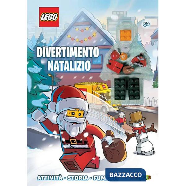 Divertimento natalizio. Lego. Ediz. a colori. Con minifigure LEGO® di Babbo Natale