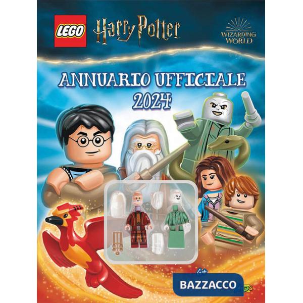 Annuario 2024 ufficiale. Lego Harry Potter. Ediz. a colori. Con minifigure di Albus Silente. Con minifigure di Lord Voldemort