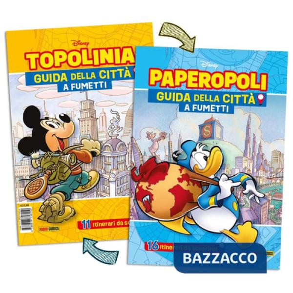 Topolinia-Paperopoli. Guida della città a fumetti. Ediz. a colori