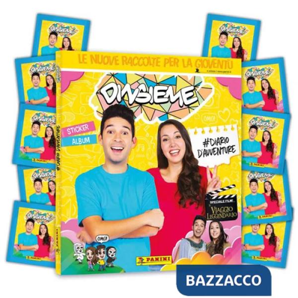 DinsiemE. Diario d'avventure. Ediz. a colori. Con 10 bustine con 5 figurine. Con 204 Adesivi