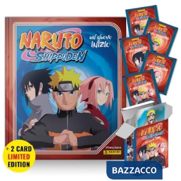 Nuovo inizio. Naruto shippuden. Con 5 bustine. Con 2 card limited (Un)