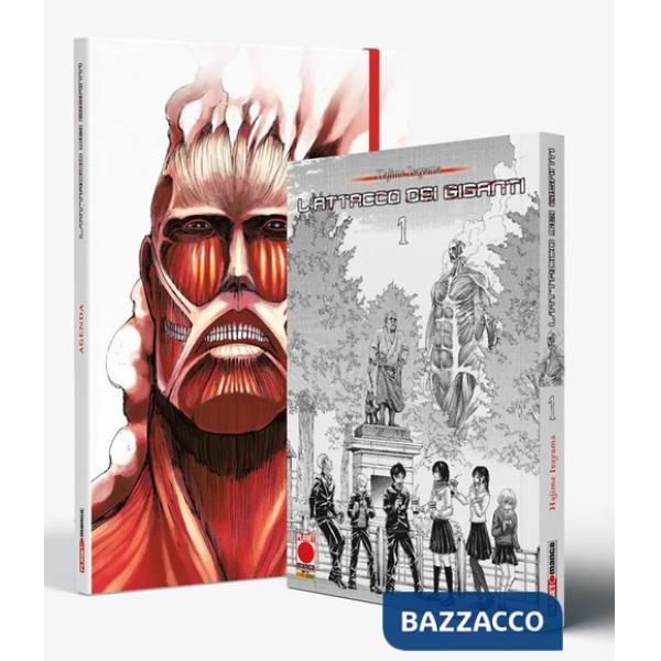 Attacco dei giganti. Agenda perpetua. Con Libro in brossura: L'Attacco dei giganti. Ediz. variant. vol. 1 (L')