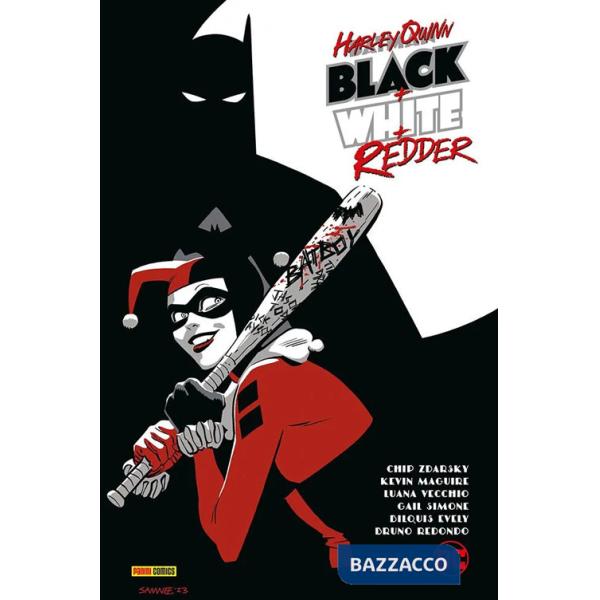 Black+White+Redder. Harley Quinn