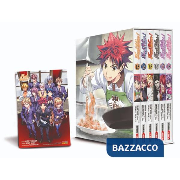 Food wars! Cofanetto. Con cartolina. Vol. 13-18