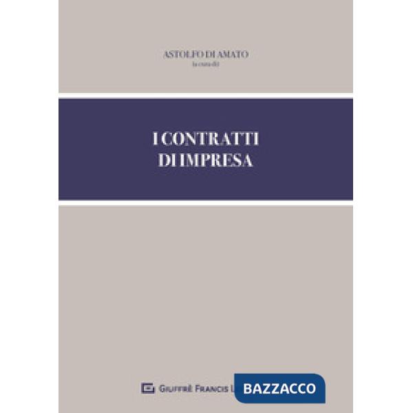 CONTRATTI DI IMPRESA (I)