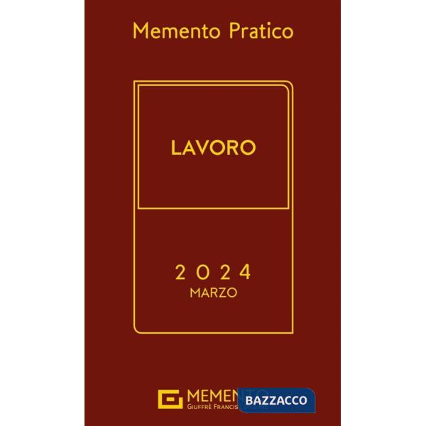 Memento lavoro 2024