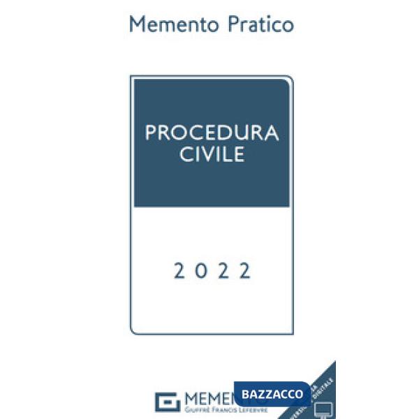 Memento Procedura civile 2022