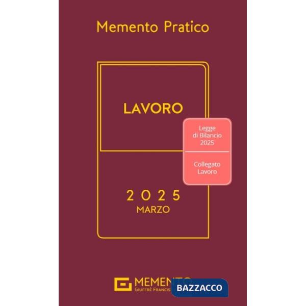 Memento Lavoro 2025