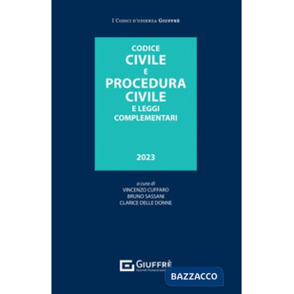 Codice civile e procedura civile e leggi complementari