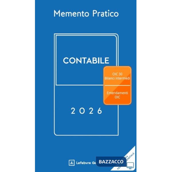 Memento Pratico Contabile 2026