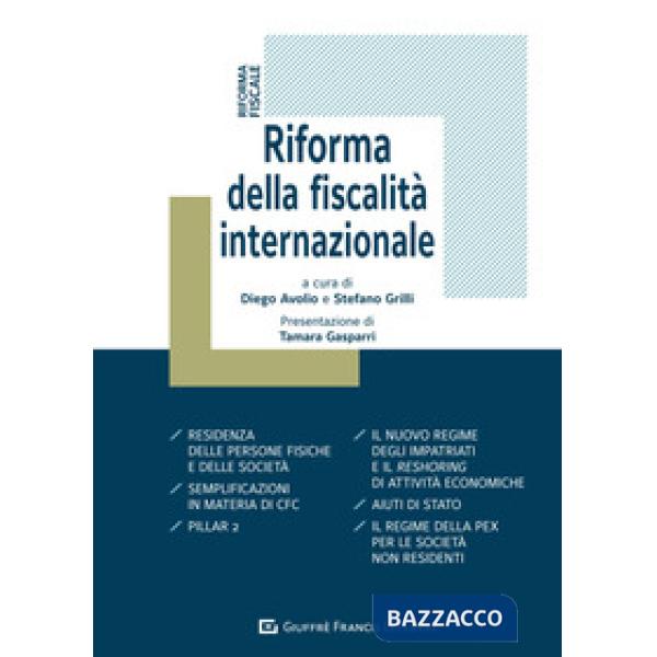 Riforma della fiscalità internazionale