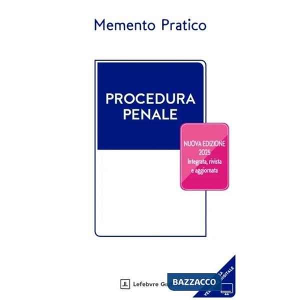 Mememento Procedura Penale 2025