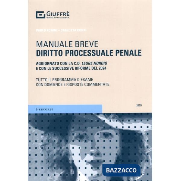 Manuale breve di Diritto Processuale Penale