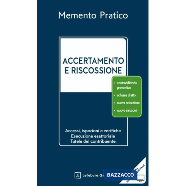 Memento Accertamento Riscossione 2025