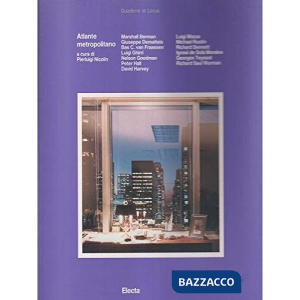 Atlante metropolitano. Ediz. Italiana e inglese