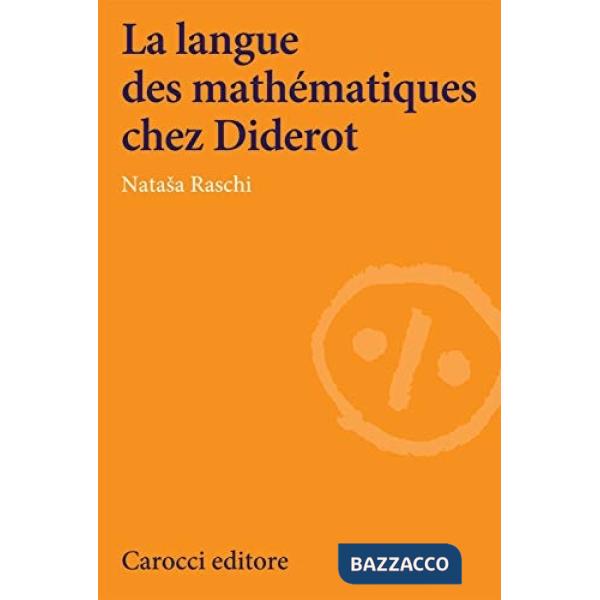 Langue des mathématiques chez Diderot (La)