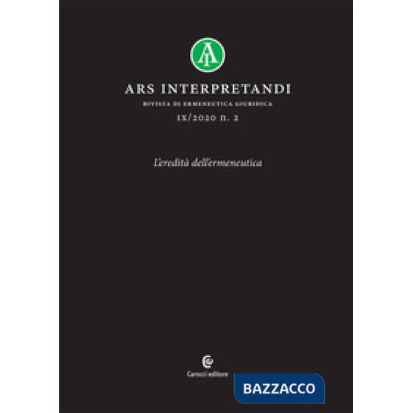 Ars interpretandi (2020). Vol. 2