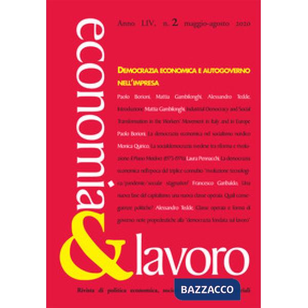 Economia & lavoro (2020). Vol. 2