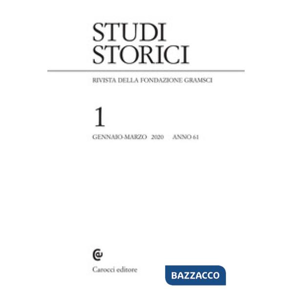 Studi storici (2020). Vol. 1