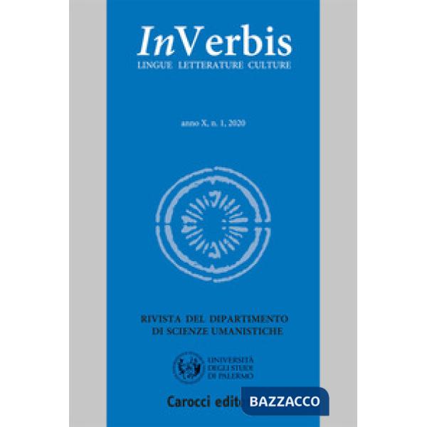 Inverbis. Lingue letterature culture (2020). Vol. 1