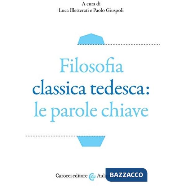 Filosofia classica tedesca: le parole chiave