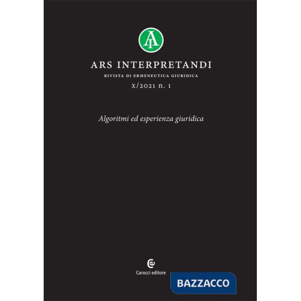Ars interpretandi (2021). Vol. 1