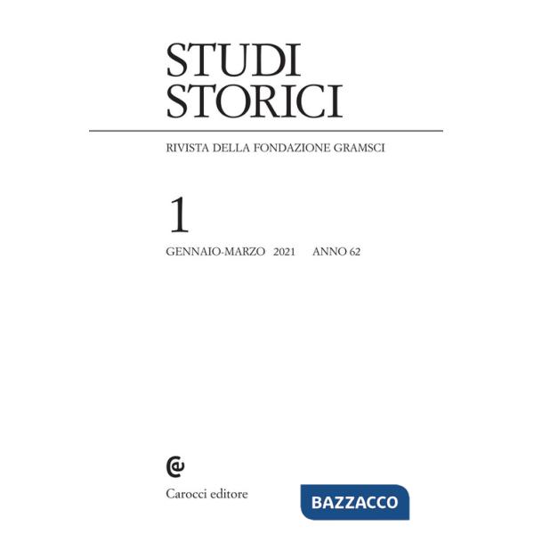 Studi storici (2021). Vol. 1