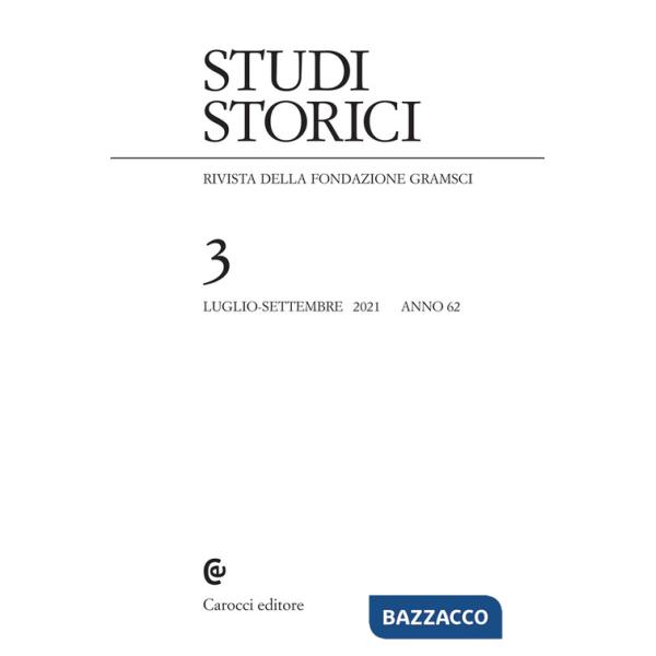 Studi storici (2021). Vol. 3