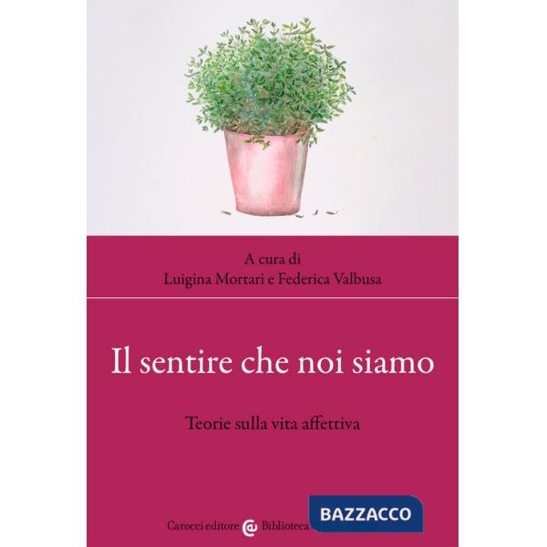 Sentire che noi siamo. Teorie sulla vita affettiva (Il)