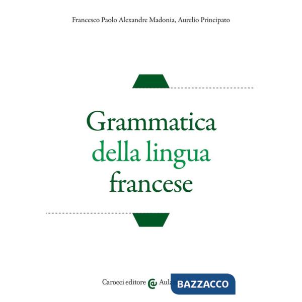 Grammatica della lingua francese