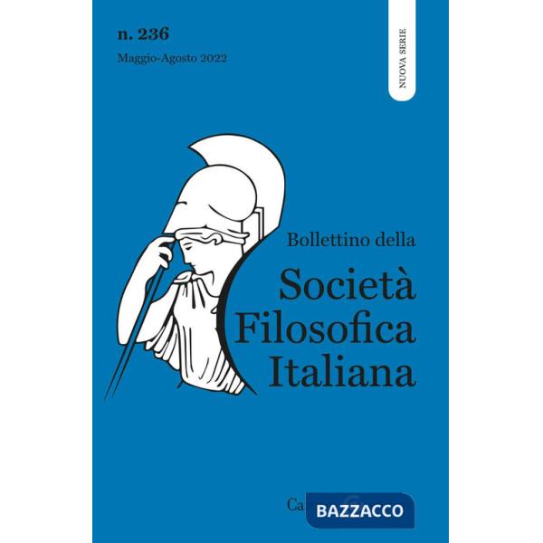 Bollettino della società filosofica italiana. Nuova serie (2022). Vol. 2