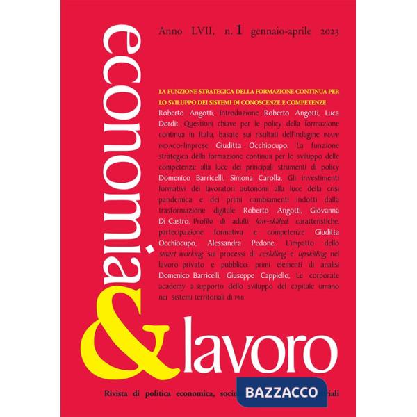 Economia & lavoro (2023). Vol. 1