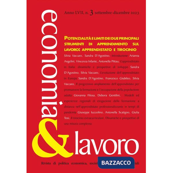 Economia & lavoro (2023). Vol. 3
