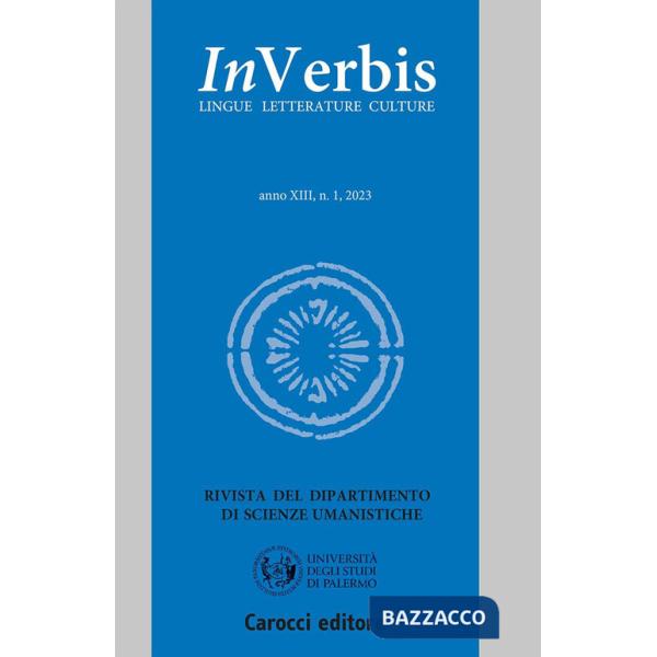 Inverbis. Lingue letterature culture (2023). Vol. 1