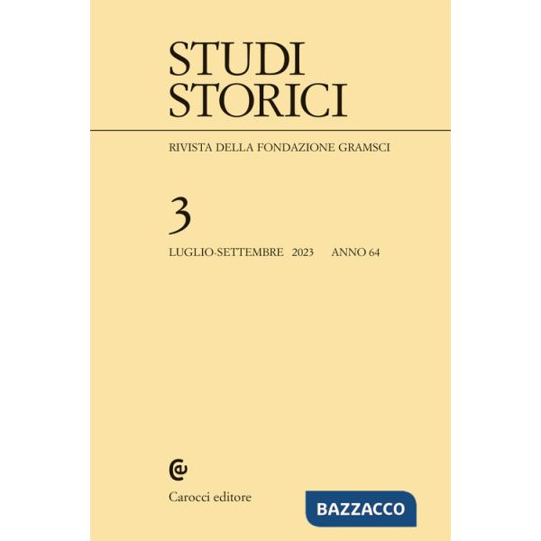 Studi storici (2023). Vol. 3