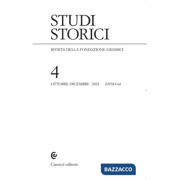 Studi storici (2023). Vol. 4