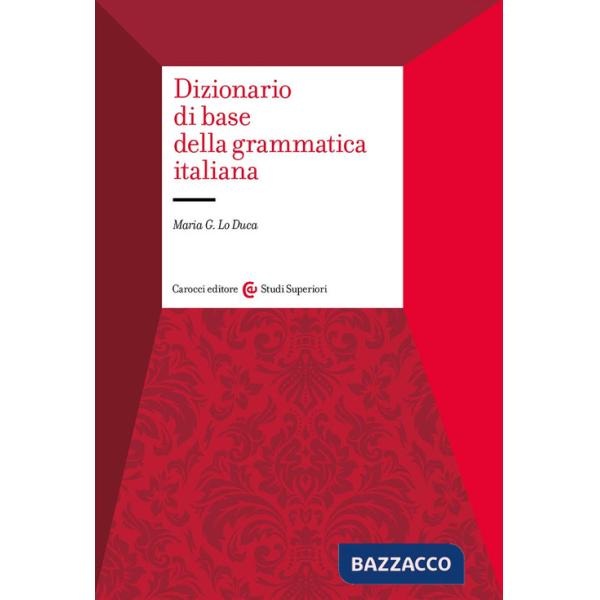 Dizionario di base della grammatica italiana