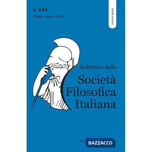 Bollettino della società filosofica italiana. Nuova serie (2024). Vol. 2